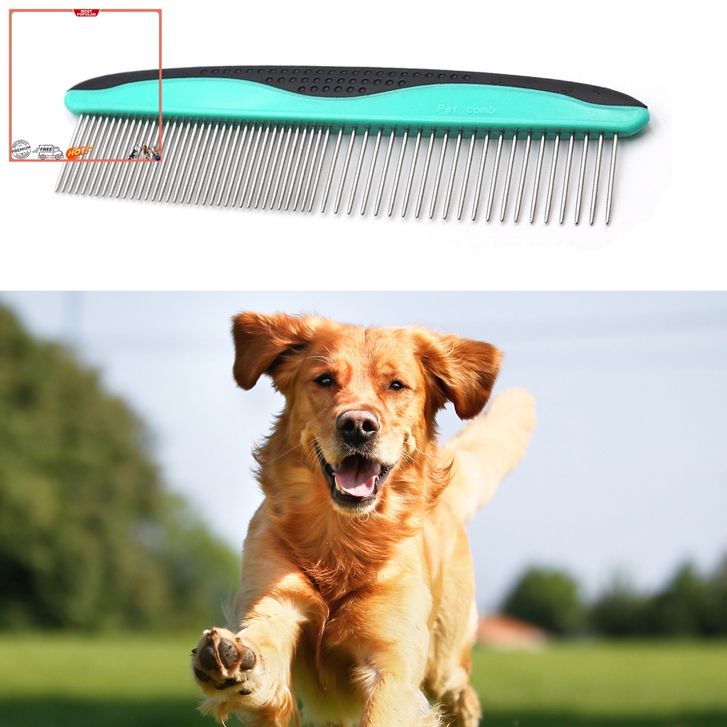 Lược Chải Lông Thú Cưng Bằng Thép Không Gỉ Chống Biến Dạng Thân Thiện Với Môi Trường