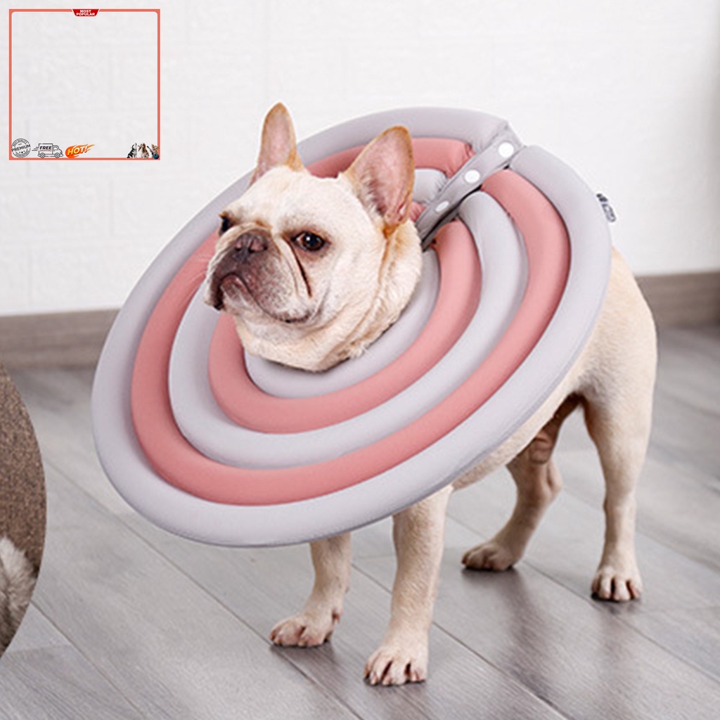 Vòng Cổ Siêu Mềm Chống Thấm Nước Bảo Vệ Thú Cưng Khi Phẫu Thuật