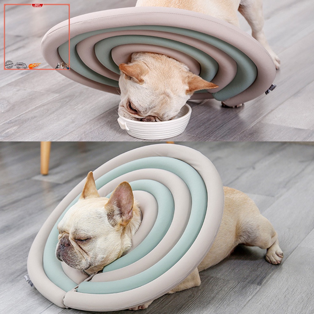 Vòng Cổ Siêu Mềm Chống Thấm Nước Bảo Vệ Thú Cưng Khi Phẫu Thuật