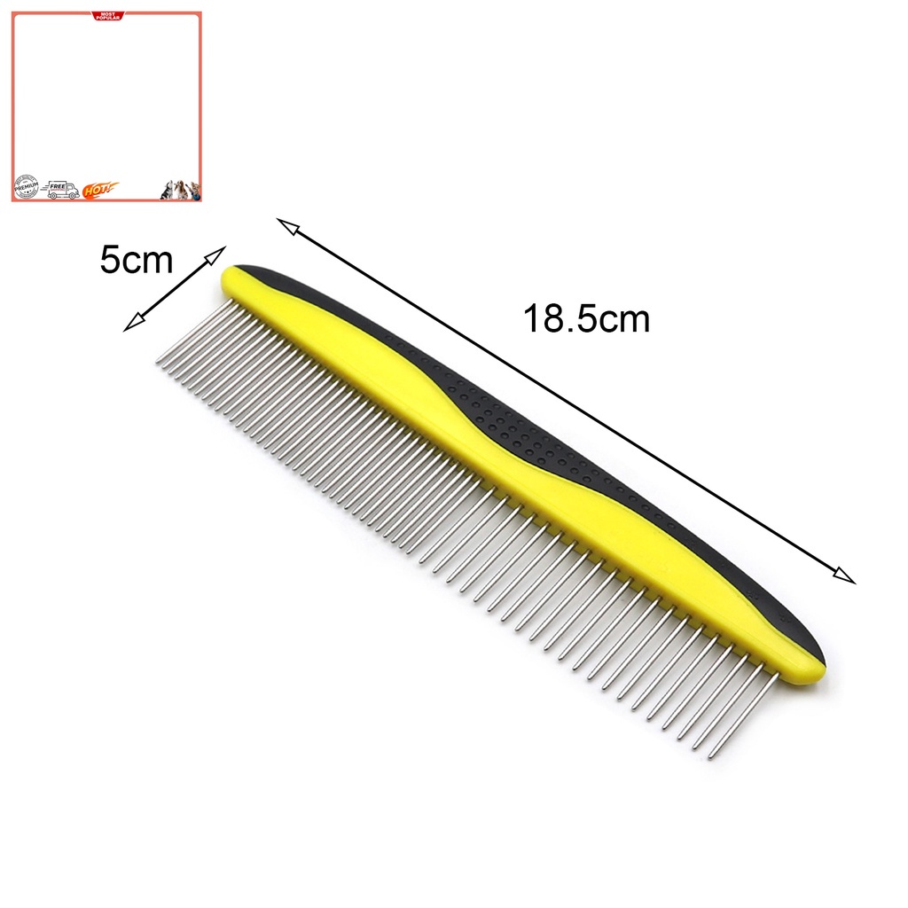 Lược Chải Lông Thú Cưng Bằng Thép Không Gỉ Chống Biến Dạng Thân Thiện Với Môi Trường