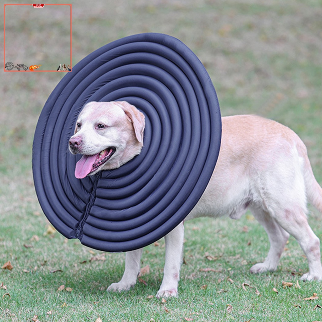 Vòng Cổ Siêu Mềm Chống Thấm Nước Bảo Vệ Thú Cưng Khi Phẫu Thuật