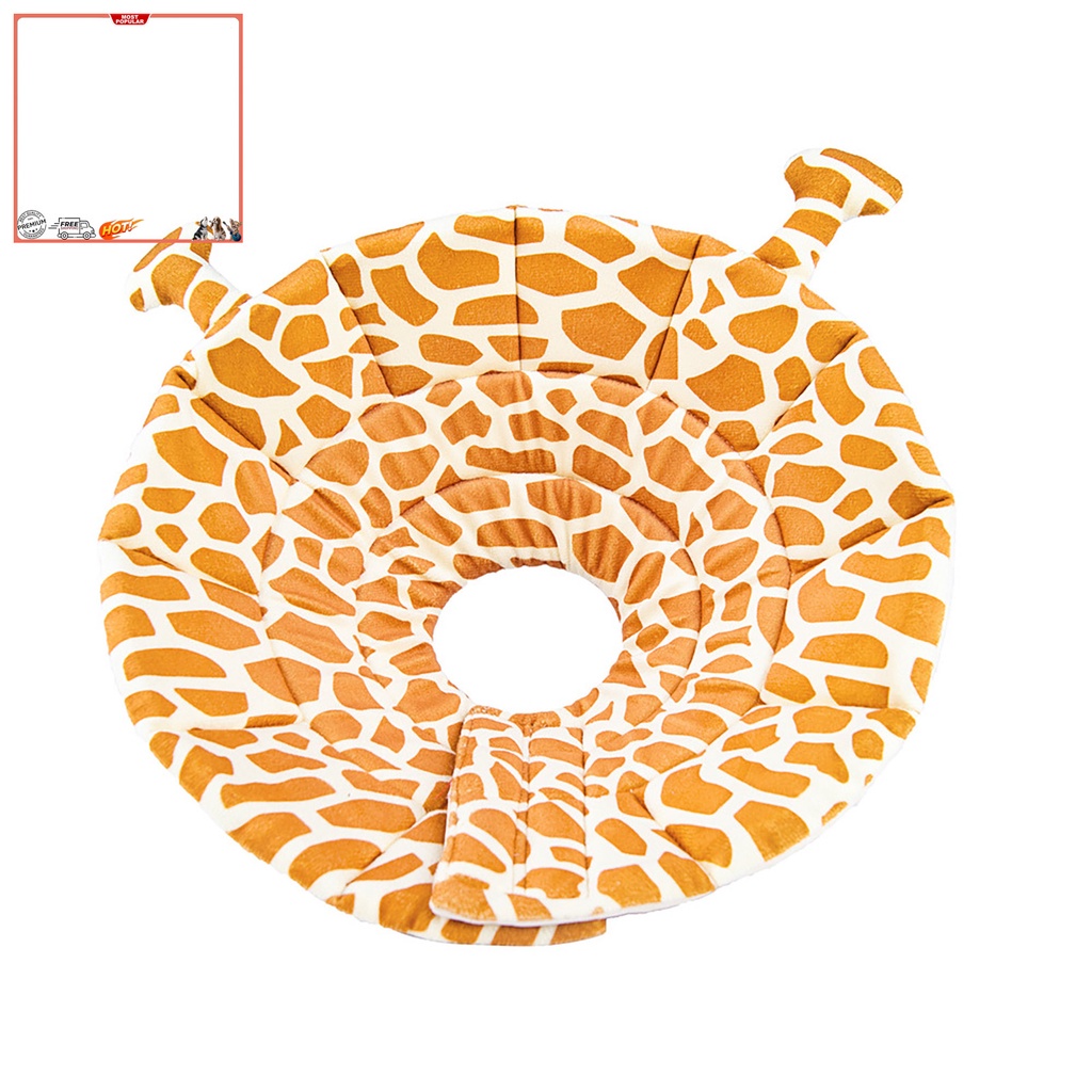 Vòng Đeo Cổ Bằng Polyester Hình Tròn Họa Tiết Hoa Hướng Dương Bảo Vệ Cho Mèo Cưng