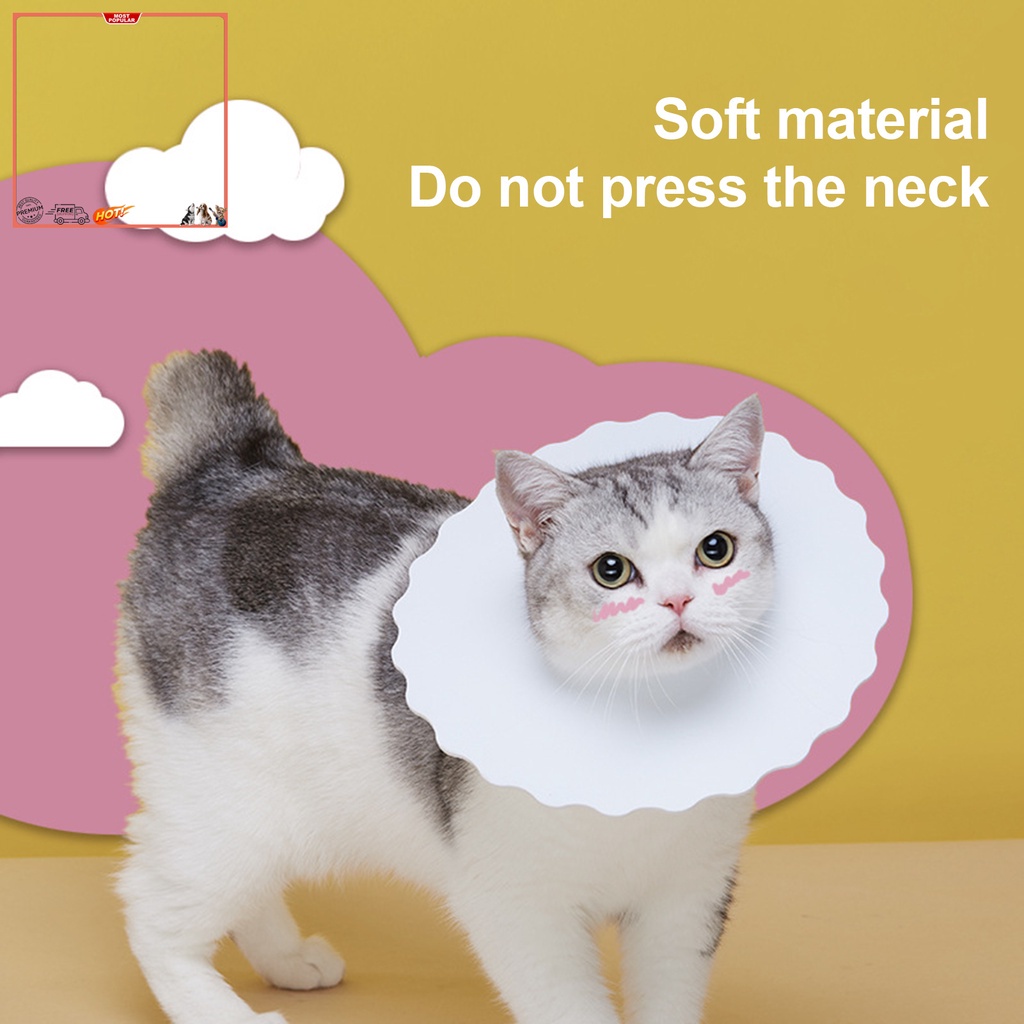 Yr.t Set 5 Vòng Đeo Cổ Bảo Vệ Chống Cắn Chống Đá Siêu Nhẹ Đáng Yêu Dành Cho Cún Cưng