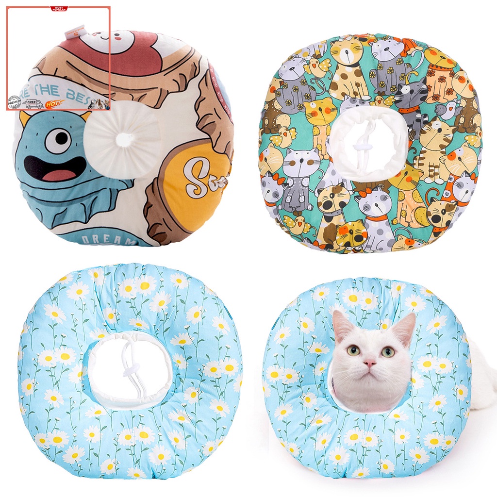 Vòng Cổ Chống Cắn Chống Đá Siêu Nhẹ Bảo Vệ Cho Thú Cưng YR.T