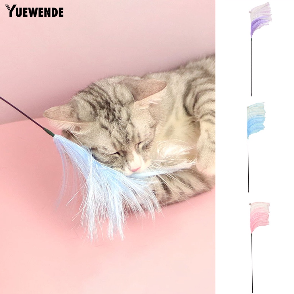 Gậy Trêu Mèo Có Chuông Nhiều Màu Sắc Vui Nhộn