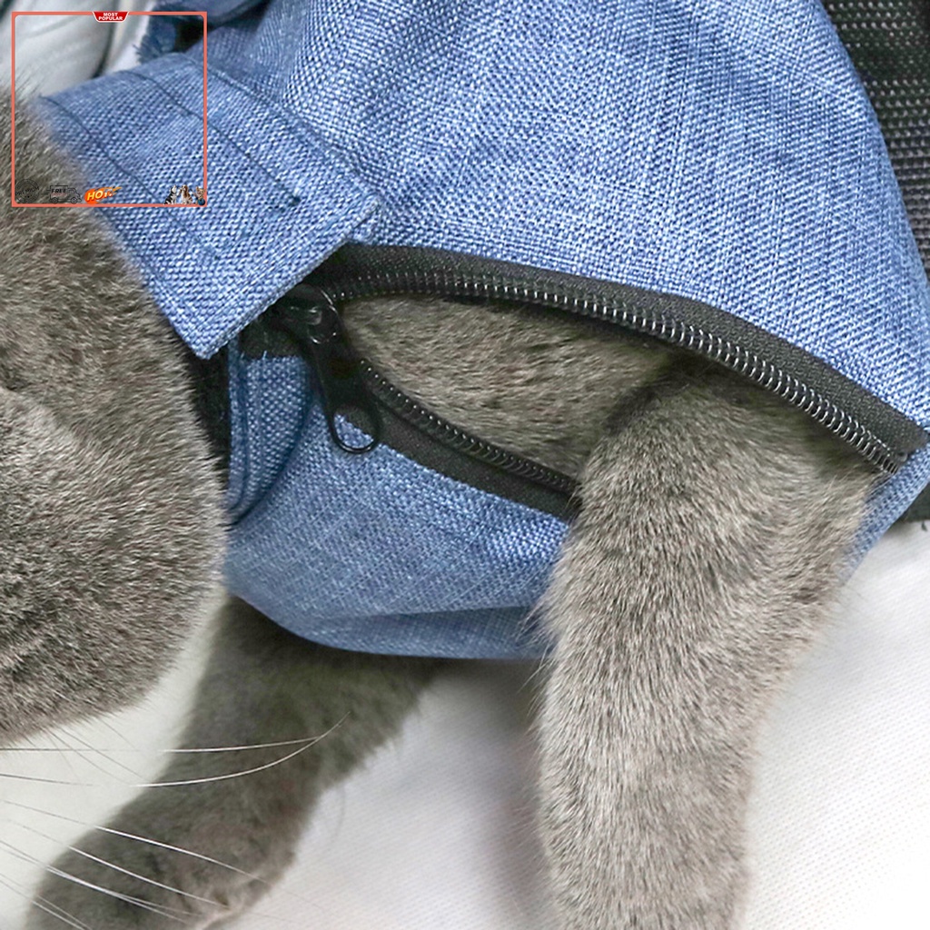 Túi vải Thoáng Khí Đựng Thú Cưng YR.T Có Thể Điều Chỉnh