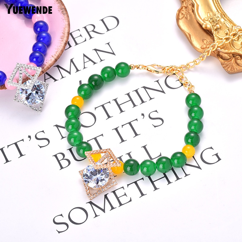 Vòng Cổ YR.T Lấp Lánh Có Khóa Càng Cua Mở Rộng Không Dị Ứng Có Thể Điều Chỉnh Cho Thú Cưng