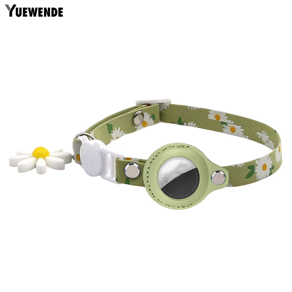 Vòng Cổ Huấn Luyện Chống Lạc In Họa Tiết Hoa Hướng Dương Có Thể Điều Chỉnh Cho Thú Cưng