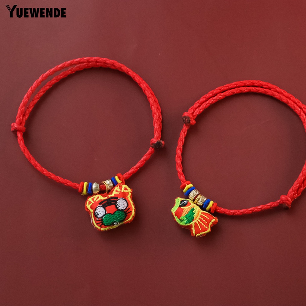 Vòng Cổ Màu Đỏ May Mắn Bằng Polyester Thân Thiện Với Da Chống Mòn Siêu Nhẹ Dùng Chụp Ảnh Cho Mèo Năm Mới