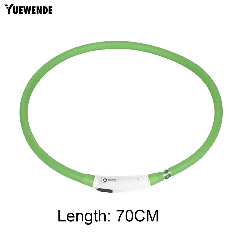 Vòng Cổ Có Đèn Led Có Thể Sạc Lại Bằng Cổng USB Dành Cho Thú Cưng