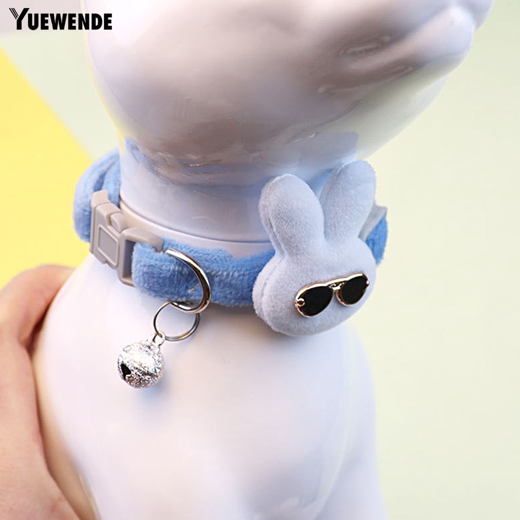 Vòng Cổ YR.T Hình Thỏ Hoạt Hình Có Thể Điều Chỉnh Cho Thú Cưng