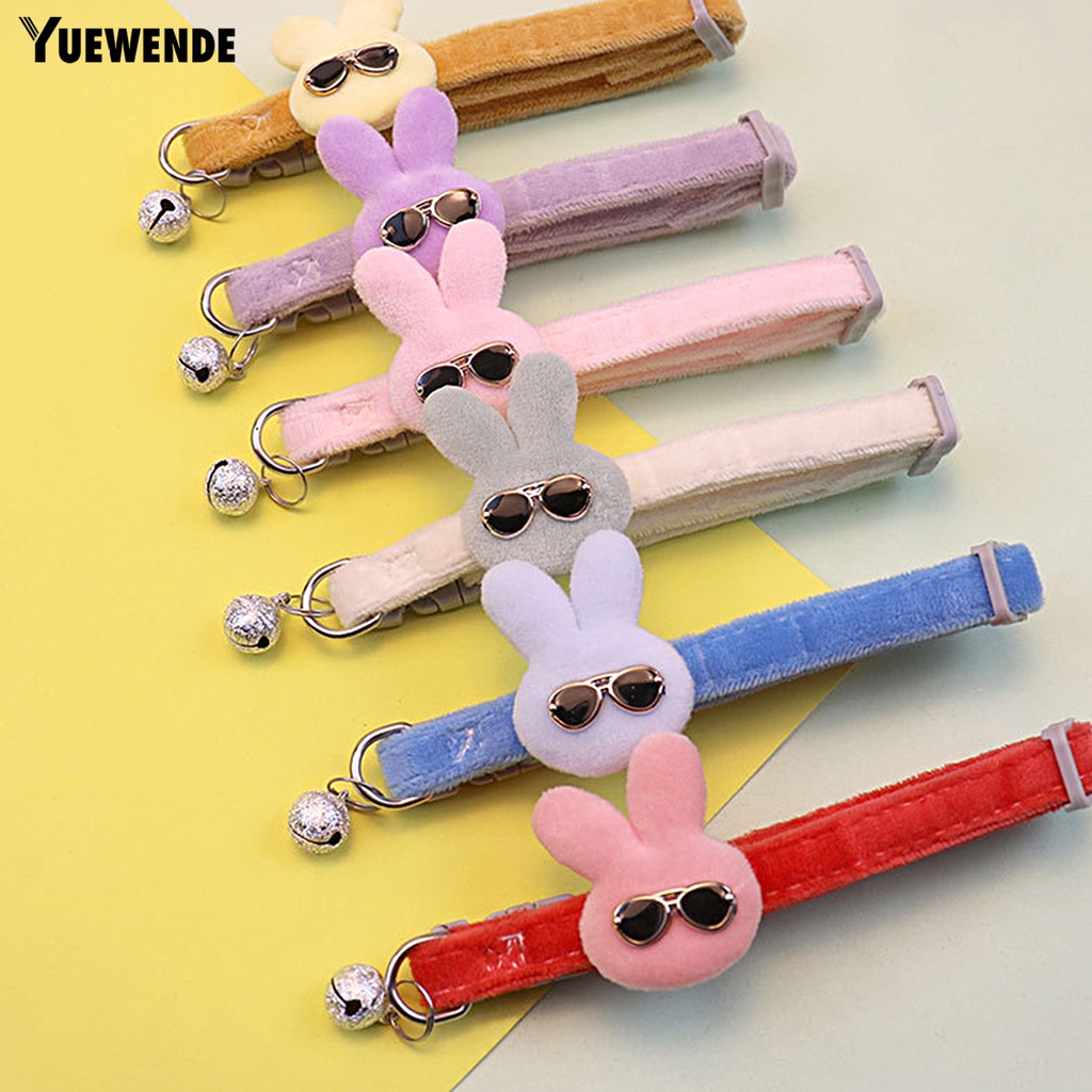 Vòng Cổ YR.T Hình Thỏ Hoạt Hình Có Thể Điều Chỉnh Cho Thú Cưng