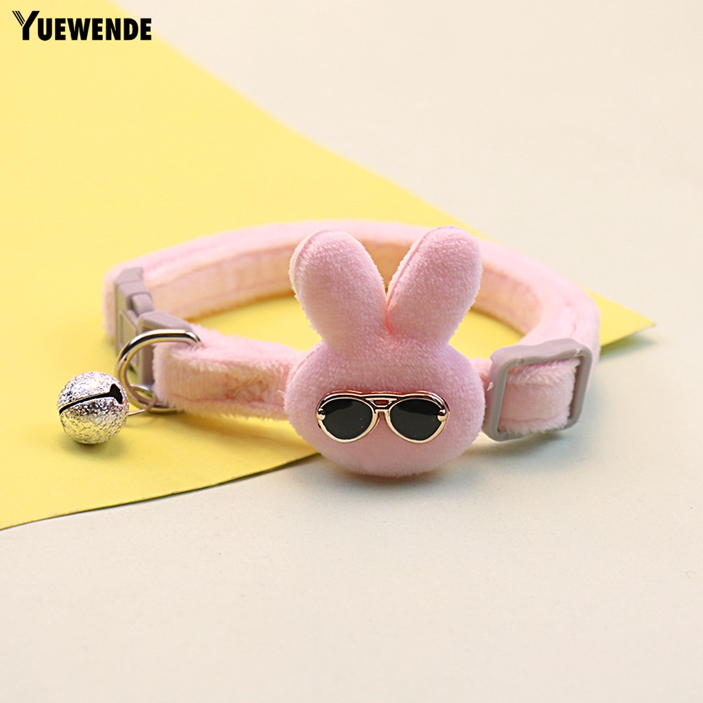 Vòng Cổ YR.T Hình Thỏ Hoạt Hình Có Thể Điều Chỉnh Cho Thú Cưng