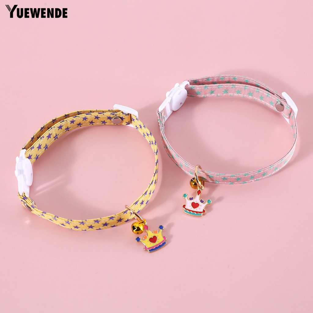 Vòng Cổ YR.T Mềm Mại Thoải Mái Họa Tiết Ngôi Sao Hoạt Hình Cho Thú Cưng