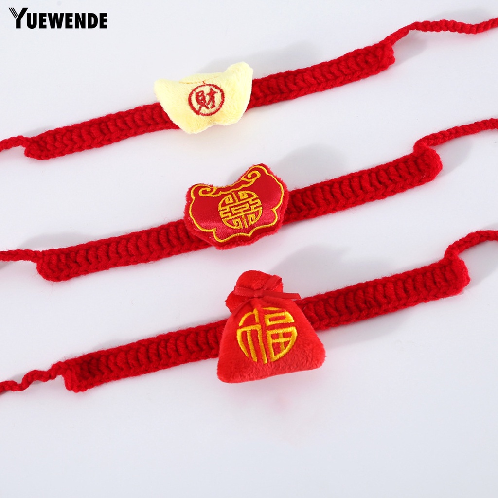 Vòng Cổ Thú Cưng Đi Dạo Chống Sờn Không Phai Màu Chống Gàu Năm Mới 2023