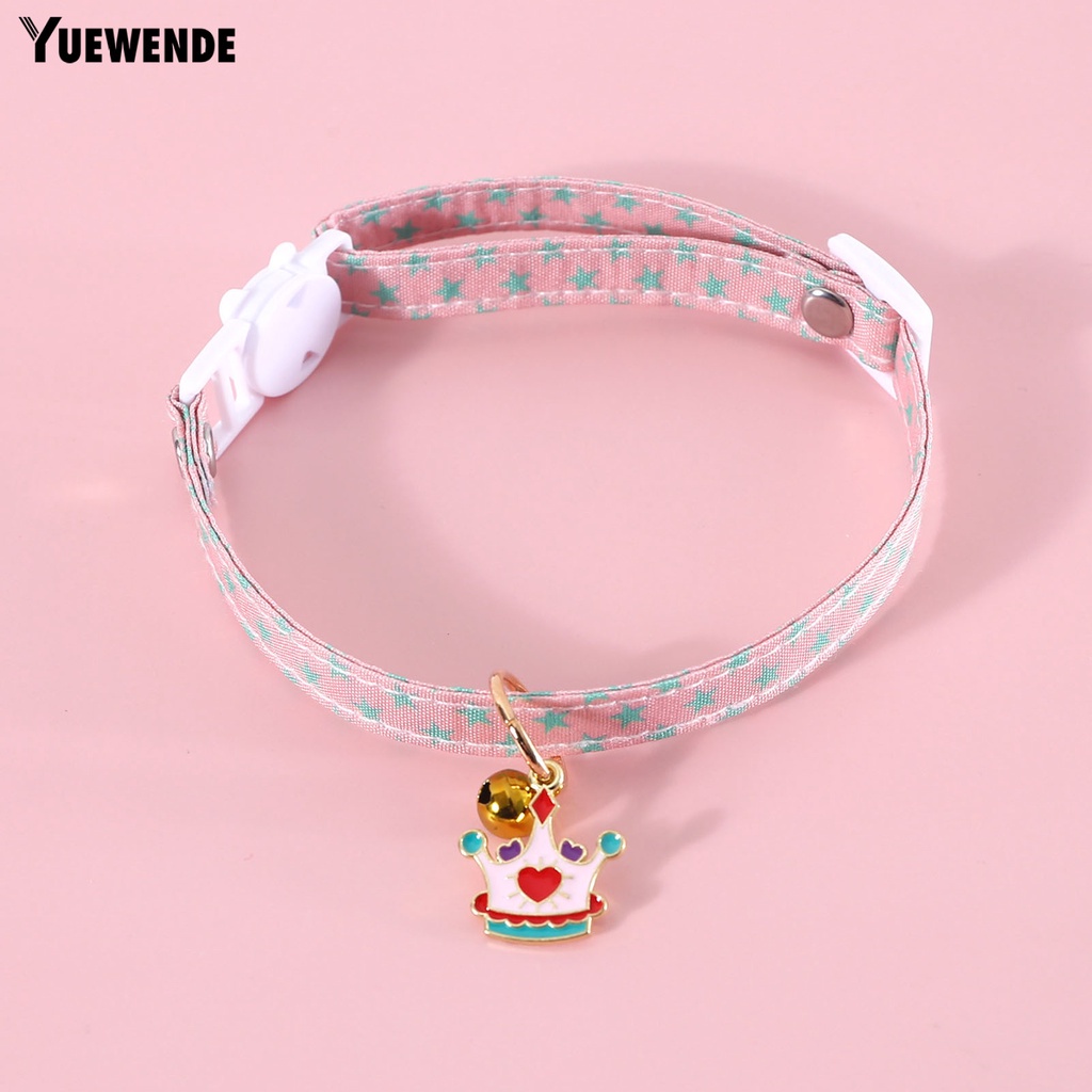 Vòng Cổ YR.T Mềm Mại Thoải Mái Họa Tiết Ngôi Sao Hoạt Hình Cho Thú Cưng