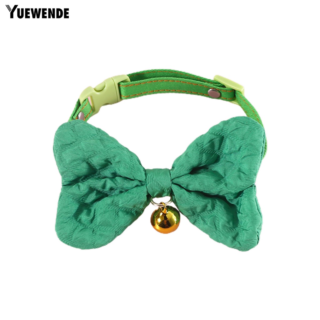 Vòng Cổ Bắt Nơ Mềm Mại Thoải Mái Dành Cho Thú Cưng