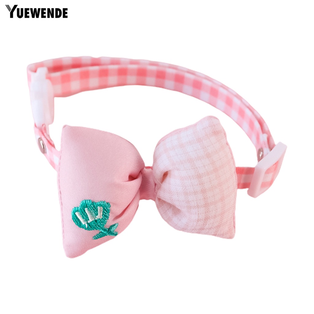 Vòng Cổ Thêu Hoa YR.T Có Thể Điều Chỉnh Cho Thú Cưng