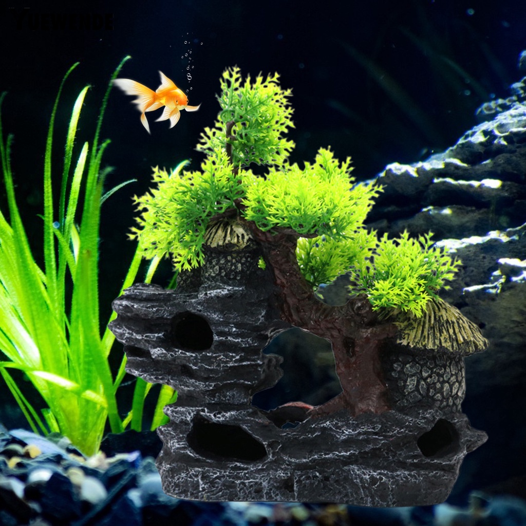 Hòn Non Bộ Đá Nhân Tạo Dùng Trang Trí Bể Cá