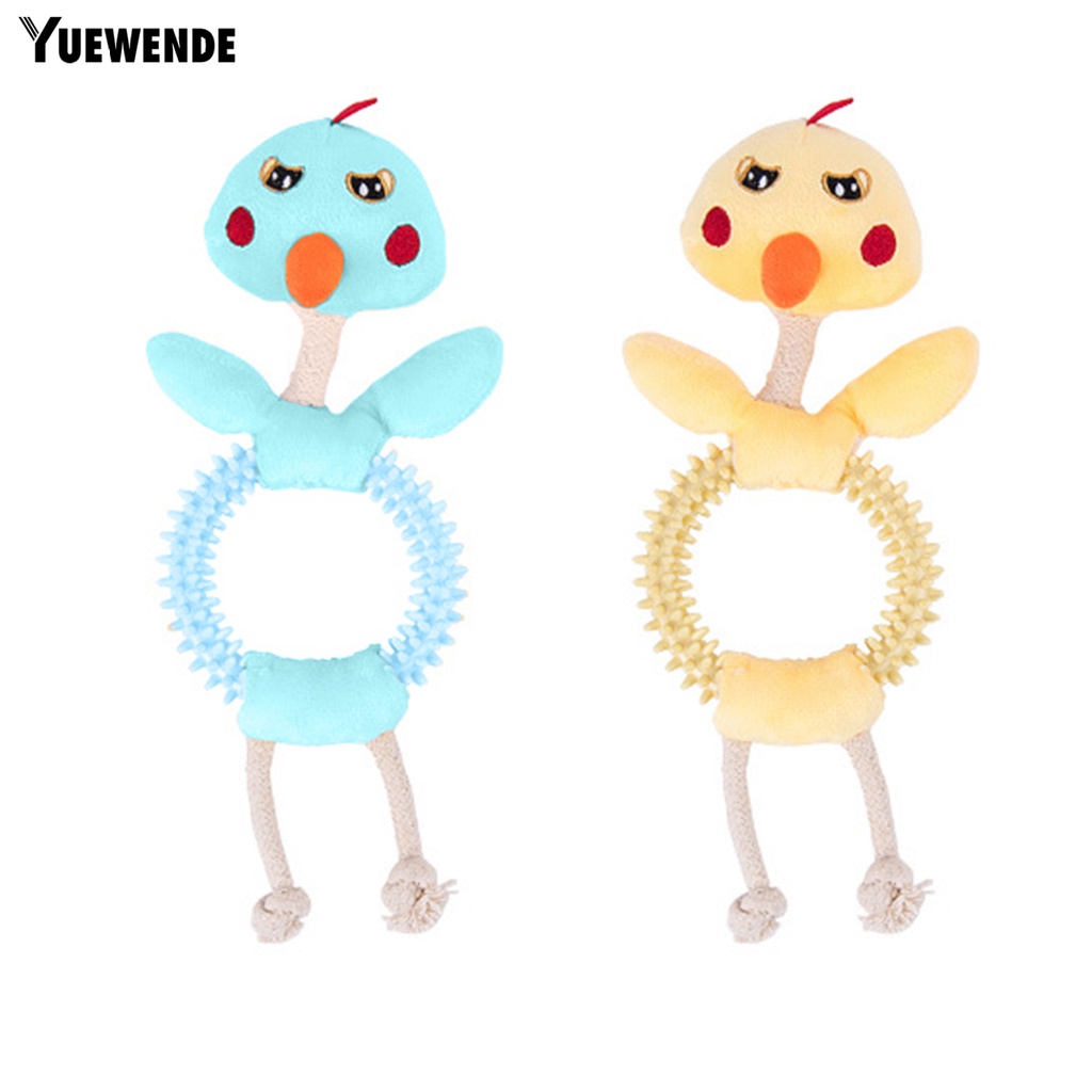 Đồ Chơi Nhồi Bông Hình Gà Con Chống Cắn Siêu Bền Độc Đáo Cho Thú Cưng