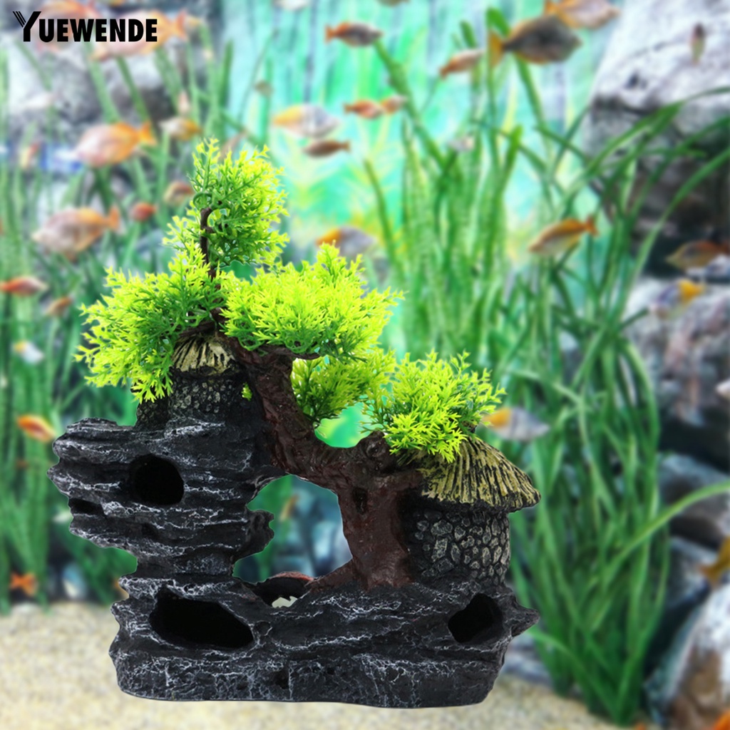 Hòn Non Bộ Đá Nhân Tạo Dùng Trang Trí Bể Cá