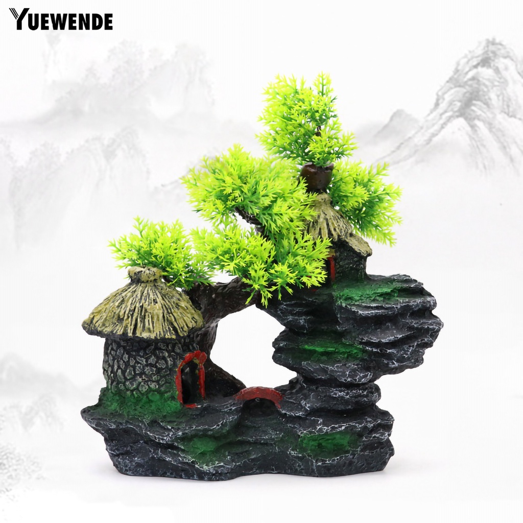 Hòn Non Bộ Đá Nhân Tạo Dùng Trang Trí Bể Cá