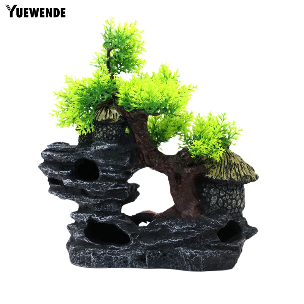 Hòn Non Bộ Đá Nhân Tạo Dùng Trang Trí Bể Cá