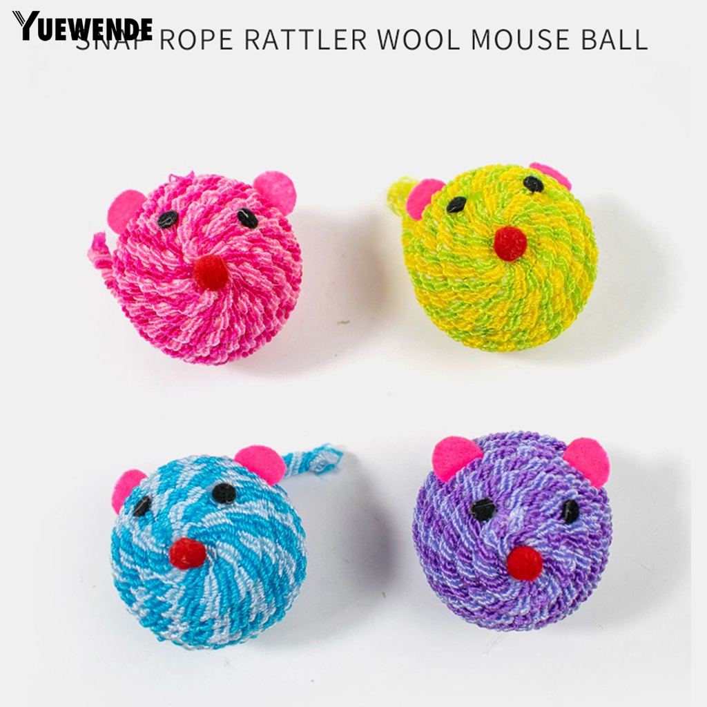 Đồ Chơi Tương Tác Chống Cắn Hình Chú Chuột Vui Nhộn Cho Thú Cưng