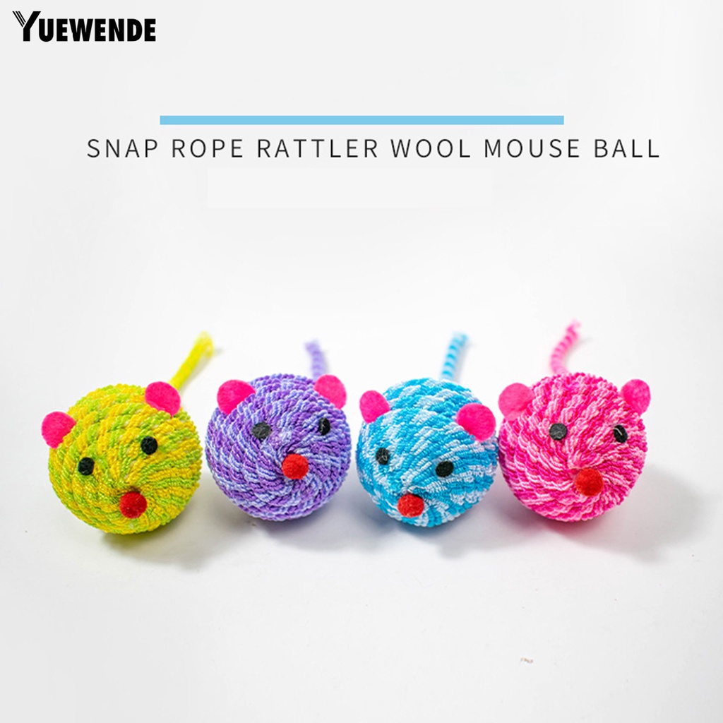 Đồ Chơi Tương Tác Chống Cắn Hình Chú Chuột Vui Nhộn Cho Thú Cưng