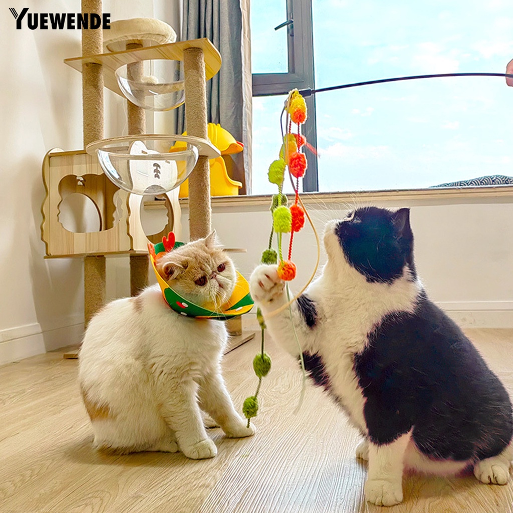 Thanh Gắn Chuông Nhiều Màu 51cm Chống Cắn Chống Ăn Mòn Tiện Dụng Cho Mèo Cưng