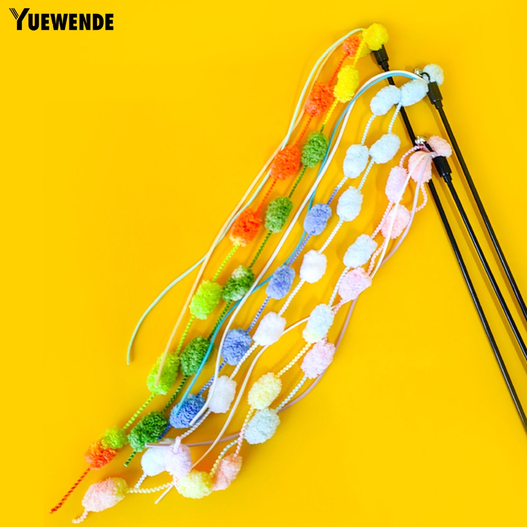 Thanh Gắn Chuông Nhiều Màu 51cm Chống Cắn Chống Ăn Mòn Tiện Dụng Cho Mèo Cưng