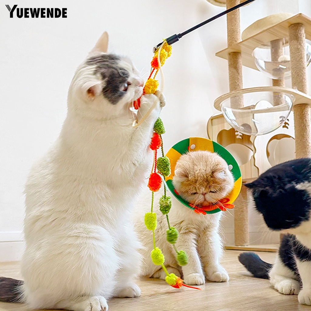 Thanh Gắn Chuông Nhiều Màu 51cm Chống Cắn Chống Ăn Mòn Tiện Dụng Cho Mèo Cưng