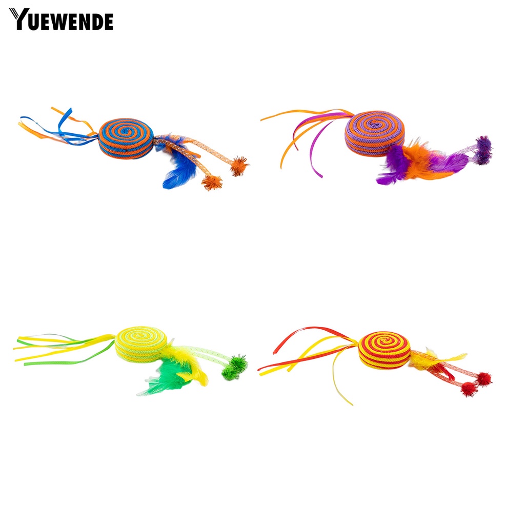 Cây Kẹo Que Nổi Nhiều Màu Sắc Chống Cắn Vui Nhộn Cho Mèo Cưng