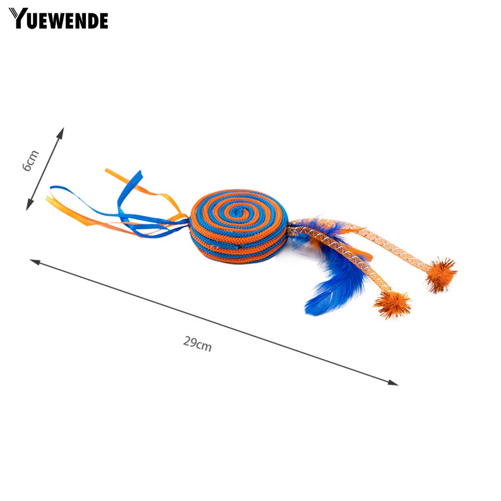 Cây Kẹo Que Nổi Nhiều Màu Sắc Chống Cắn Vui Nhộn Cho Mèo Cưng