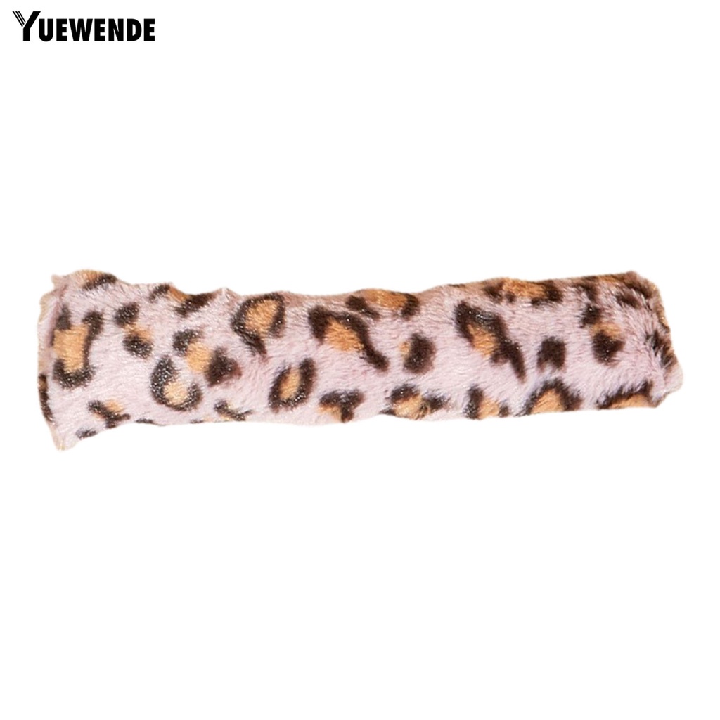 Đồ Chơi Nhồi Bông Mềm Mại Chống Cắn in Họa Tiết Da Báo Cho Mèo Cưng YR.T Cozy