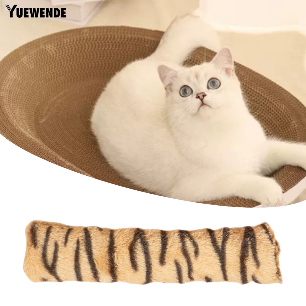 Đồ Chơi Nhồi Bông Mềm Mại Chống Cắn in Họa Tiết Da Báo Cho Mèo Cưng YR.T Cozy