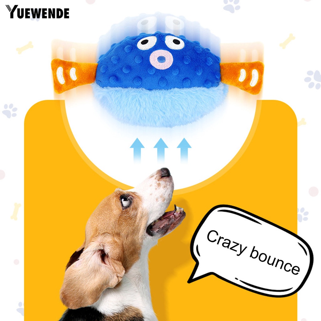 Yr.t Thú Nhồi Bông Hoạt Hình Mềm Mại Chăm Sóc Răng Có Thể Sạc Lại Tự Động Cho Thú Cưng