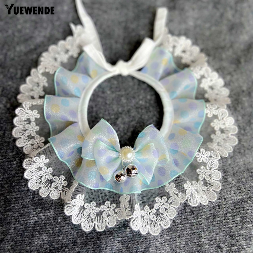 1 Bộ Khăn Yếm Đính Ngọc Trai Giả Mềm Mại Dành Cho Thú Cưng