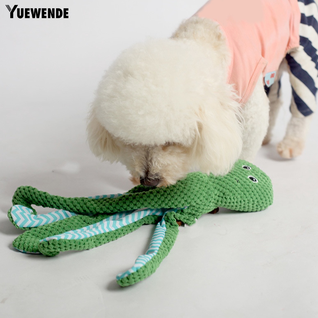 Đồ Chơi Hình Bạch Tuộc Hoạt Hình Mềm Mại Chống Cắn Cho Thú Cưng