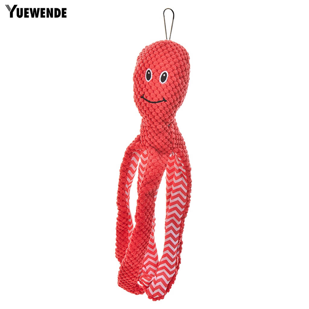 Đồ Chơi Hình Bạch Tuộc Hoạt Hình Mềm Mại Chống Cắn Cho Thú Cưng