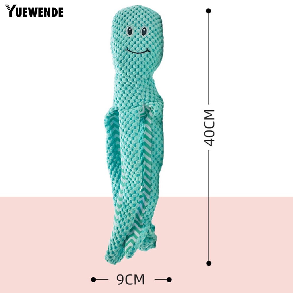 Đồ Chơi Hình Bạch Tuộc Hoạt Hình Mềm Mại Chống Cắn Cho Thú Cưng