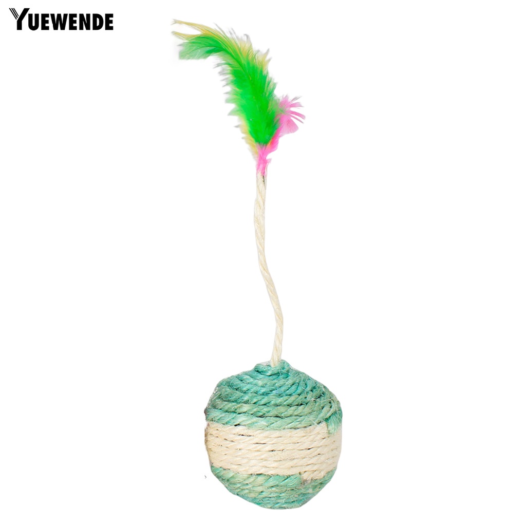 Bóng Lông Vũ Tự Nhiên Bắt Mắt Cho Mèo Cưng