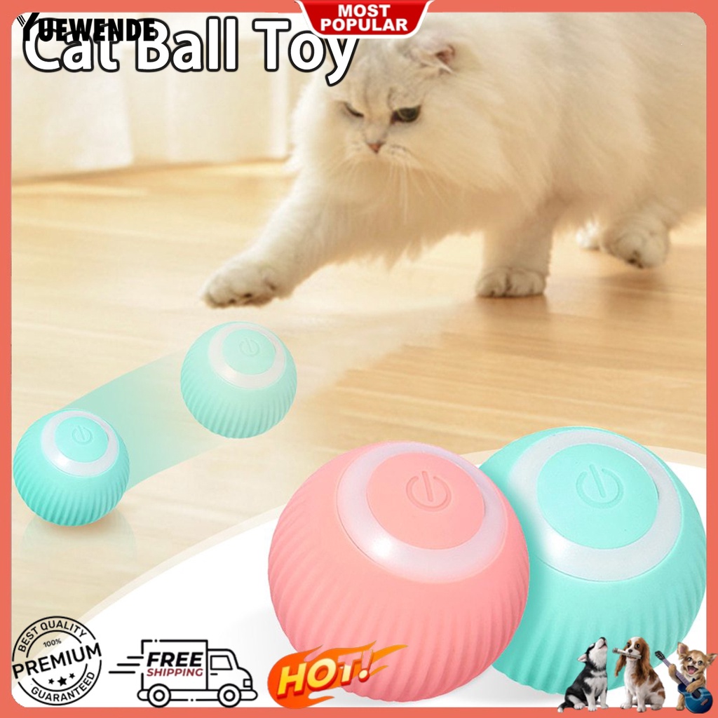 1 Bộ Bóng Lăn Đồ Chơi Ba Chế Độ Chống Cắn Dành Cho Mèo Cưng
