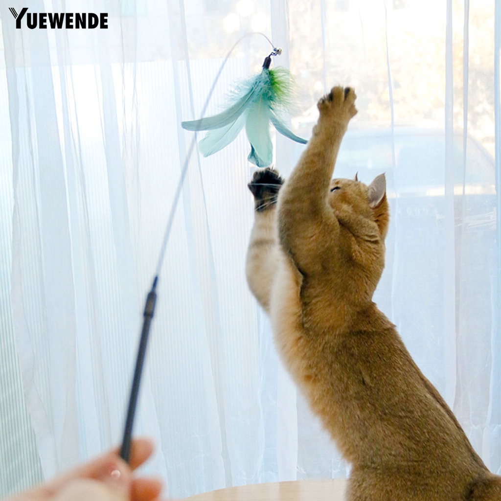 Gậy Lông Vũ Dài 92cm Chống Cắn Cho Mèo Cưng