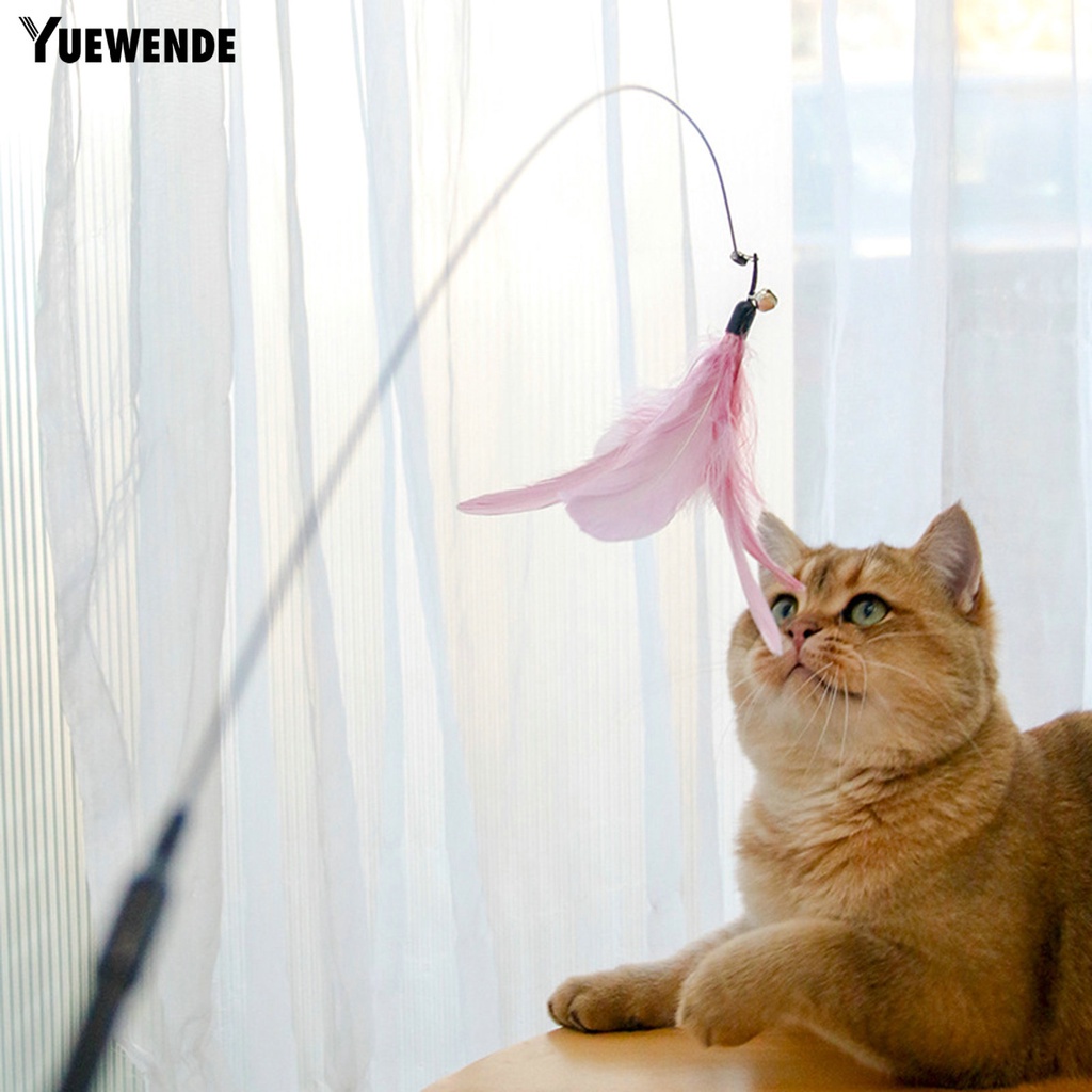 Gậy Lông Vũ Dài 92cm Chống Cắn Cho Mèo Cưng