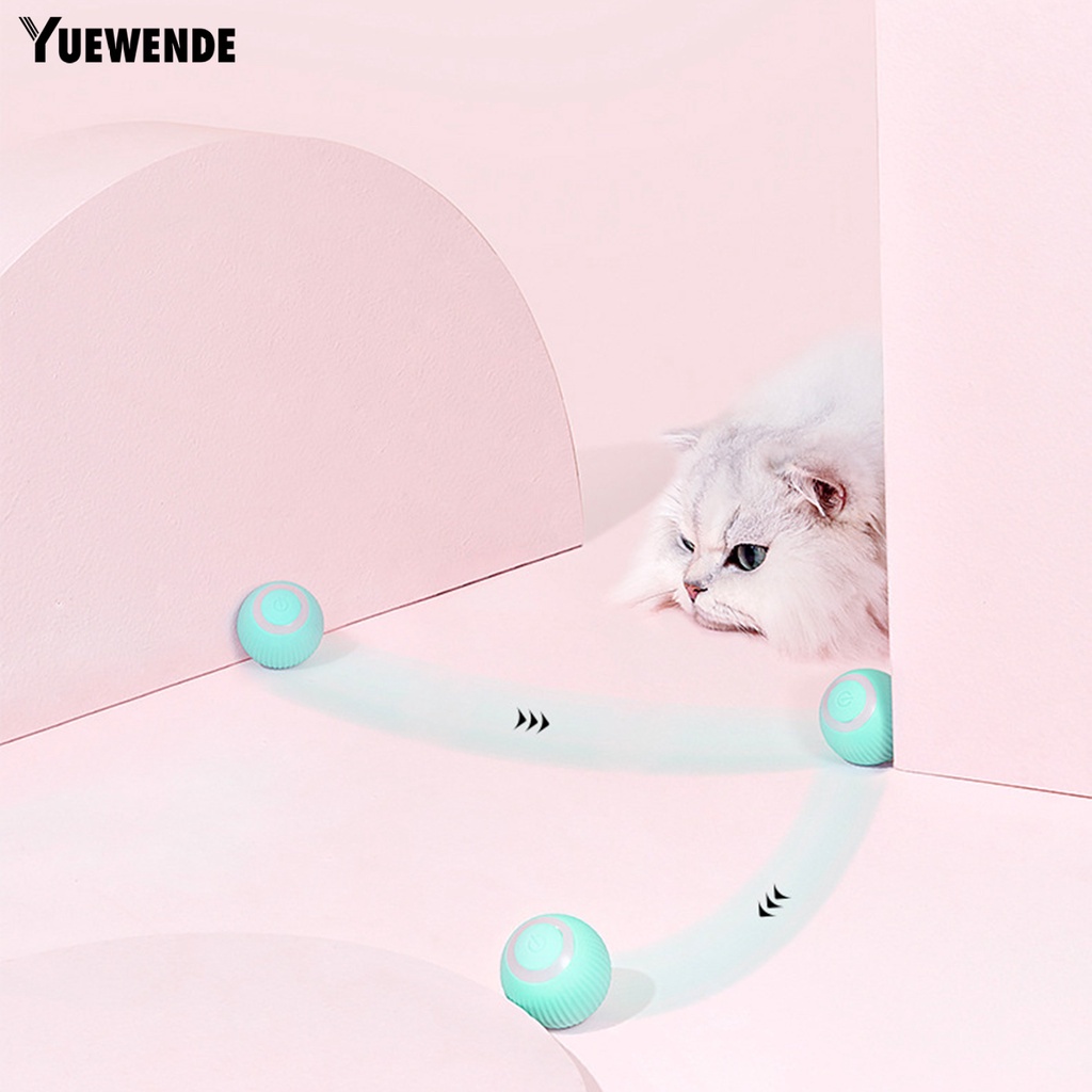 1 Bộ Bóng Lăn Đồ Chơi Ba Chế Độ Chống Cắn Dành Cho Mèo Cưng