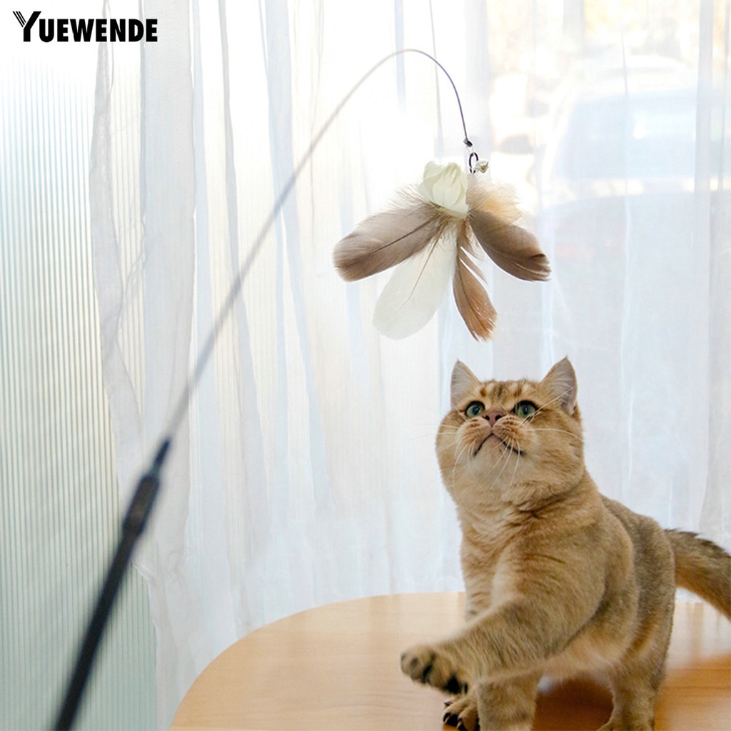 Gậy Lông Vũ Dài 92cm Chống Cắn Cho Mèo Cưng