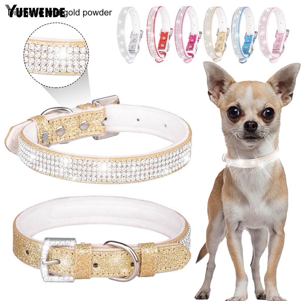 Vòng Cổ ĐíNh Đá MềM MạI Cho Thú Cưng