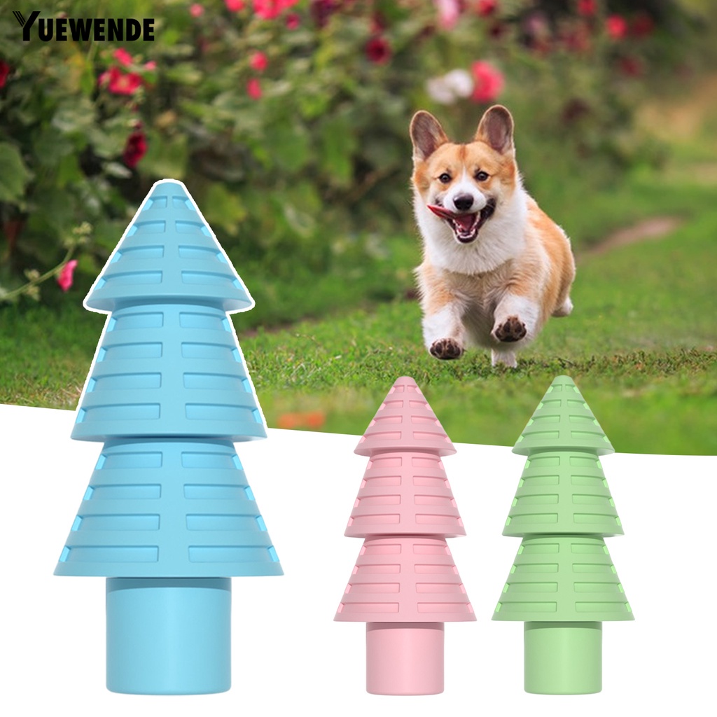 Đồ Chơi Nhai Gặm Hình Cây Thông Giáng Sinh Bằng TPR Chống Mài Mòn Giúp Giảm Căng Thẳng Tái Sử Dụng Được