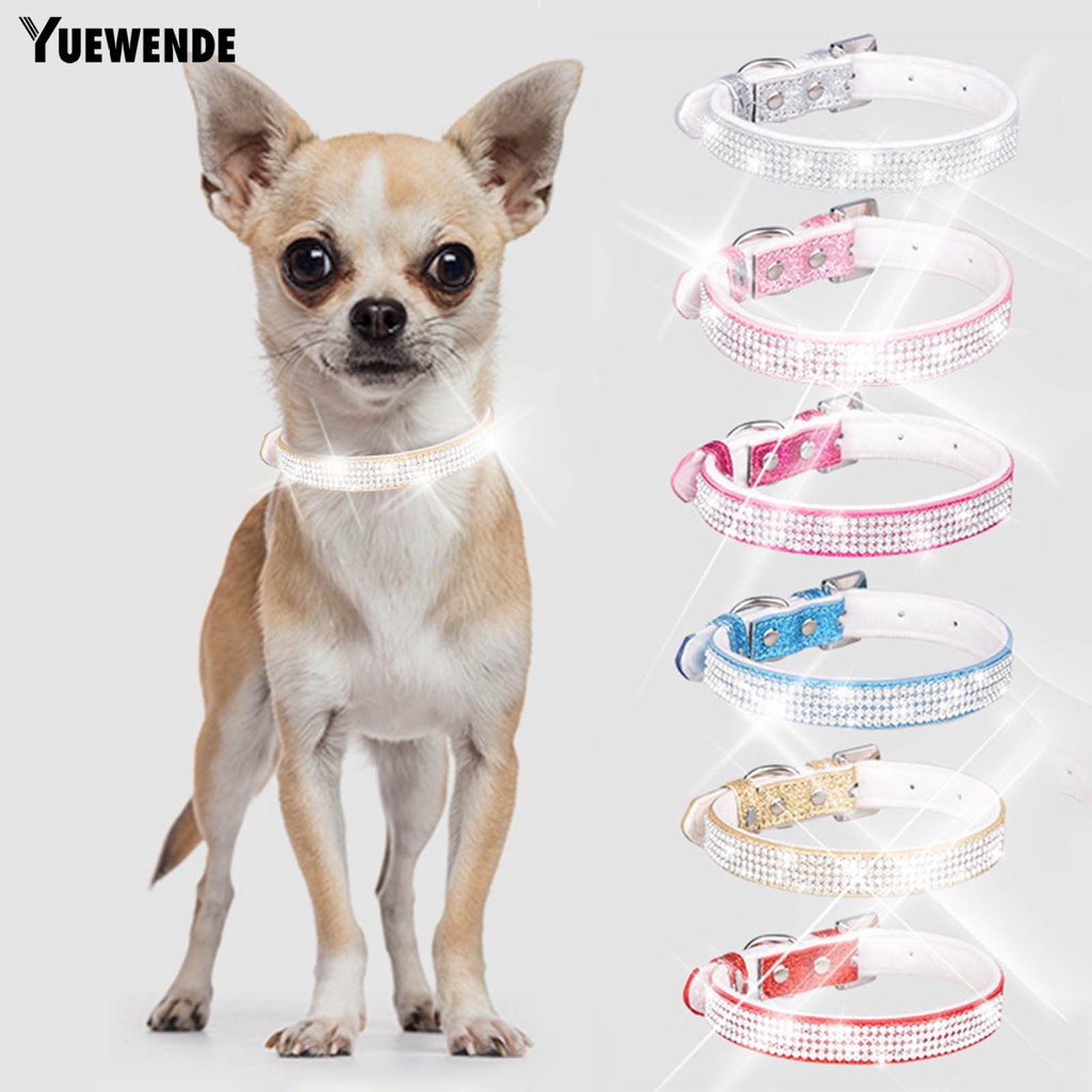 Vòng Cổ ĐíNh Đá MềM MạI Cho Thú Cưng